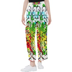 Brain Mind Psychology Idea Hearts Women s Pants  by Amaryn4rt