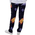 Cosmos Rockets Spaceships Ufos Women s Casual Pants View2