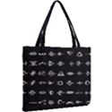 Electrical Symbols Callgraphy Short Run Inverted Mini Tote Bag View2