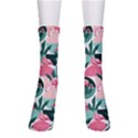 Beautiful Flamingo Pattern Men s Crew Socks View1