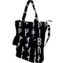 Medieval Runes Collected Inverted Complete Shoulder Tote Bag View1