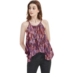 Mosaic Flowy Camisole Tank Top by Sparkle
