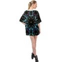 Kolodo Blue Cheer Oversized Chiffon Top View2