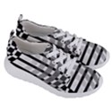 Nine Bar Monochrome Fade Squared Bend Women s Lightweight Sports Shoes View3