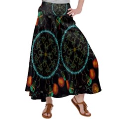 Mandala - 0006 - Floating Free Satin Palazzo Pants by WetdryvacsLair