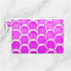 Hexagon Windows Canvas Cosmetic Bag (large) by essentialimage