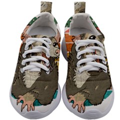 Possum - Be Urself Kids Athletic Shoes by Valentinaart