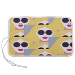 Fashion Faces Pen Storage Case (s) by Sparkle