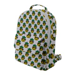 Holiday Pineapple Flap Pocket Backpack (large) by Sparkle