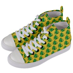 Beautiful Pattern Women s Mid-top Canvas Sneakers by Sparkle