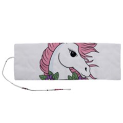 Go To Hell Roll Up Canvas Pencil Holder (m) by Valentinaart