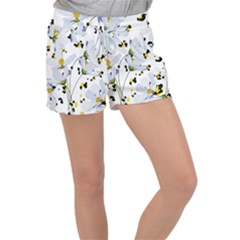 Tree Poppies  Velour Lounge Shorts by Sobalvarro