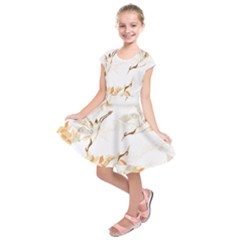 Birds And Flowers  Kids  Short Sleeve Dress by Sobalvarro