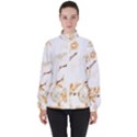 Birds and flowers  Women s High Neck Windbreaker View1