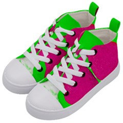 Two Hearts Kids  Mid-top Canvas Sneakers by essentialimage