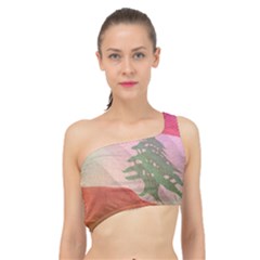 Lebanon Spliced Up Bikini Top  by AwesomeFlags