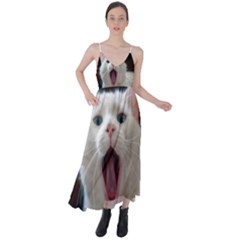 Wow Kitty Cat From Fonebook Tie Back Maxi Dress by 2853937