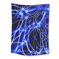 Lines Flash Light Mystical Fantasy Medium Tapestry by Dutashop