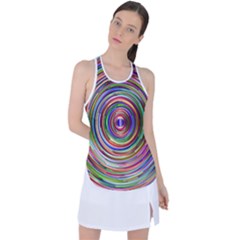 Vectors Background Racer Back Mesh Tank Top by Dutashop