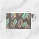 Leaf Brown Canvas Cosmetic Bag (Small) View2
