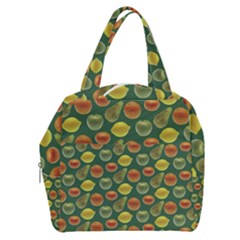 Background Fruits Several Boxy Hand Bag by Dutashop