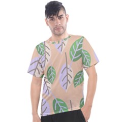 Leaf Pink Men s Sport Top by Dutashop