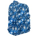 Star Hexagon Deep Blue Light Classic Backpack View2