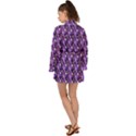 Flowers Into A Decorative Field Of Bloom Popart Long Sleeve Kimono View2