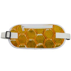 Hexagonal Windows Rounded Waist Pouch by essentialimage365