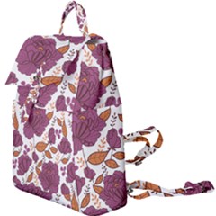 Pink Flowers Buckle Everyday Backpack by goljakoff
