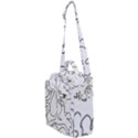 Cats line art  Crossbody Day Bag View1