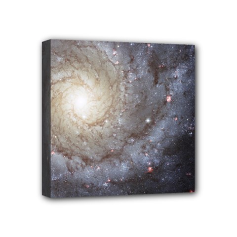 Spiral Galaxy Mini Canvas 4  X 4  (stretched) by ExtraAwesomeSauce