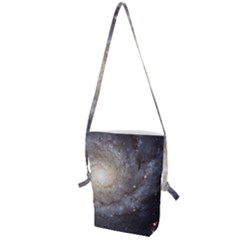 Spiral Galaxy Folding Shoulder Bag by ExtraAwesomeSauce
