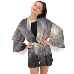 Spiral Galaxy Long Sleeve Kimono by ExtraAwesomeSauce