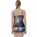 Colorful Galaxy Tie Front Two Piece Tankini View2