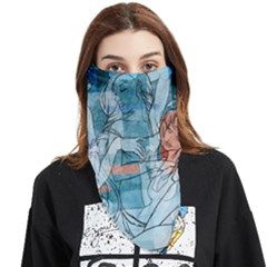 Retro Girls Face Covering Bandana (triangle) by ExtraAwesomeSauce