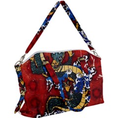 Dragon Canvas Crossbody Bag by ExtraAwesomeSauce