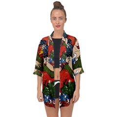 Geisha Geisha Open Front Chiffon Kimono by ExtraAwesomeSauce