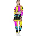 Splatter Splatter Cropped Zip Up Lounge Set View1