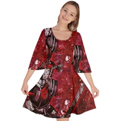 Knight Velour Kimono Dress by ExtraAwesomeSauce
