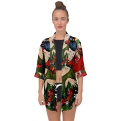 Geisha Geisha Open Front Chiffon Kimono by ExtraAwesomeSauce