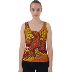 Phoenix Rising Velvet Tank Top by ExtraAwesomeSauce