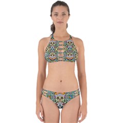 Sugar Skulls Pattern Perfectly Cut Out Bikini Set by ExtraAwesomeSauce