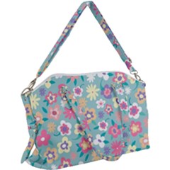 Floral Pattern Canvas Crossbody Bag by ExtraAwesomeSauce