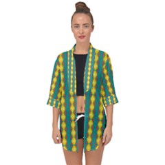 Native American Pattern Open Front Chiffon Kimono by ExtraAwesomeSauce