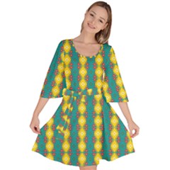 Native American Pattern Velour Kimono Dress by ExtraAwesomeSauce