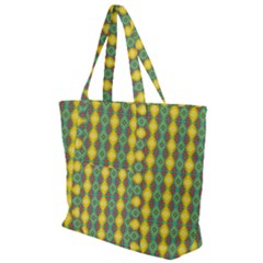 Native American Pattern Zip Up Canvas Bag by ExtraAwesomeSauce