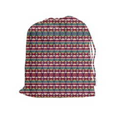 Native American Pattern Drawstring Pouch (xl) by ExtraAwesomeSauce