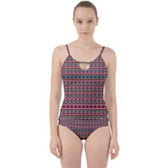 Native American Pattern Cut Out Top Tankini Set by ExtraAwesomeSauce