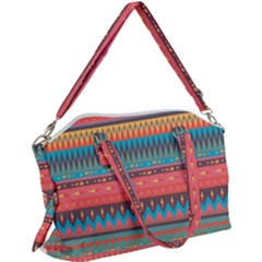 Native American Pattern Canvas Crossbody Bag by ExtraAwesomeSauce